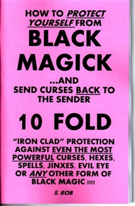 How To Protect Yourself From Black Magick And Send Curses Back Etsy