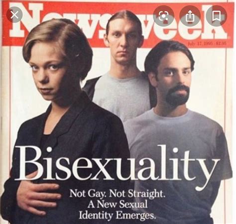 Laurie On Twitter Rt Thestuffofmemes Remember When Newsweek Invented Bisexuals In 1995
