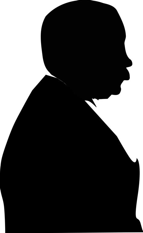 Silhouette Old Man At Getdrawings Free Download