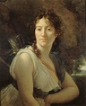 Portrait de Catherine Joséphine Duchanois 1777-18...