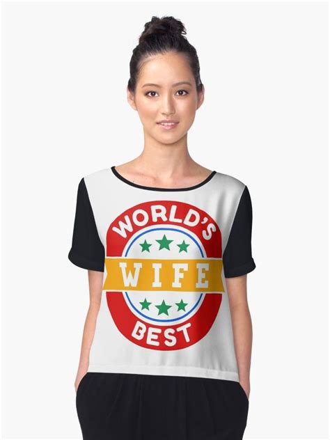 buy world s best wife by theartism as a lightweight hoodie women s fitted scoop t shirt