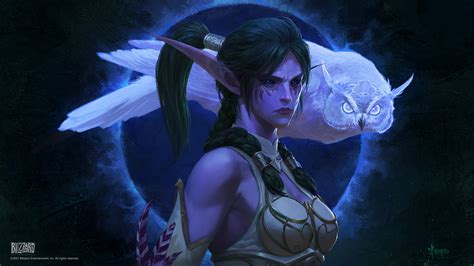 Tyrande Whisperwind Warcraft And More Drawn By Bayard Wu Danbooru