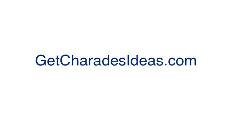Easy And Hard Charades List 200 Ideas Updated 2021