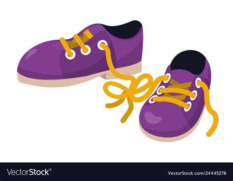 Shoes Clothing Cartoon Royalty Free Vector Image