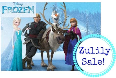 Zulily Sale Frozen Apparel Books And More Southern Savers