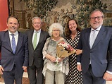 Mónika de Habsburgo-Lorena entrega el Premio Otto de Habsburgo en Barcelona