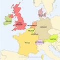 Western Europe countries - by Freeworldmaps.net