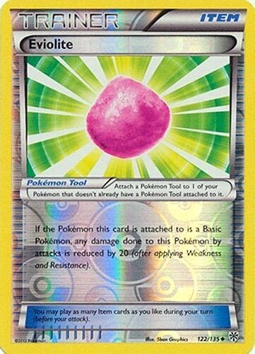 Eviolite 122135 Uncommon Reverse Holo X1 Bw Plasma Storm