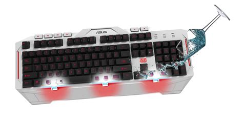 Asus Cerberus Arctic Keyboard Multi Color Fully Backlighting Full Secc