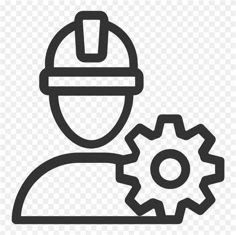 Download Micks Excavations Free Hand Holding Gear Icon Clipart PinClipart