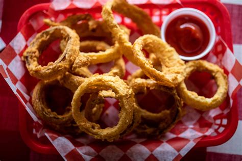 Home Made Onion Rings Dinner Menu Texan Cafe And Pie Shop American