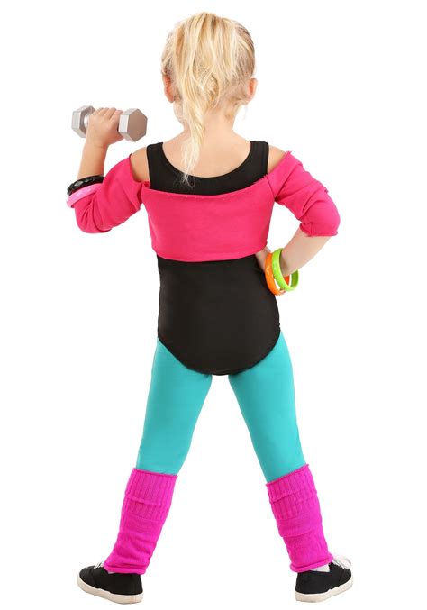 80s Workout Girl Toddler Costume