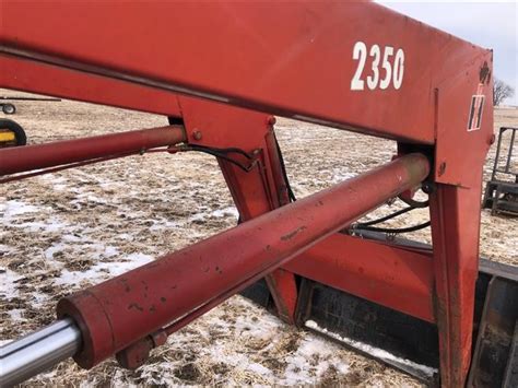 International 2350 Mount O Matic Loader Wbucket And Forks Bigiron Auctions