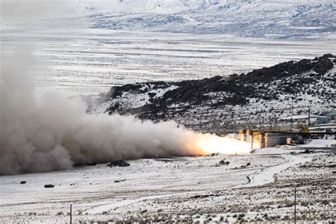 Stage One Solid Rocket Motor Tested For New Sentinel Missile News