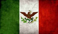 Lienzo Tela Arte Bandera De México Benito Juárez 1857 100x60 | Envío gratis
