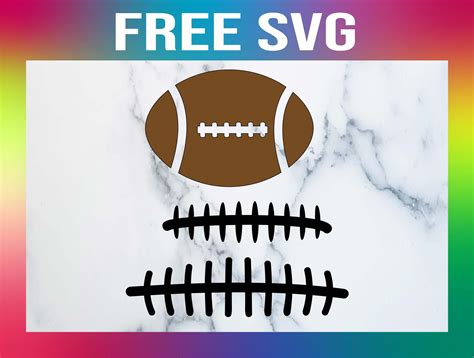 Free Football Laces SVG - DOMESTIC HEIGHTS
