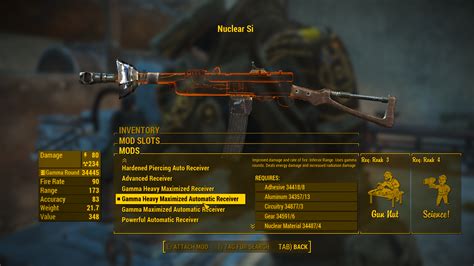 Gamma Overhaul Improved Radium Rifles And Gamma Guns At Fallout 4