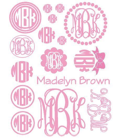 Best Free Monogram Fonts For Cricut