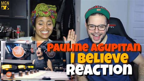 Pauline Agupitan I Believe Fantasia Reaction Pt1 Youtube