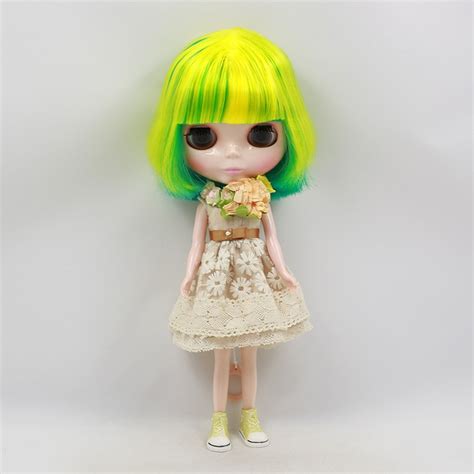 Nude Blyth Doll Mixed Hair Factory Doll Suitable For DIY Change BJD Toy