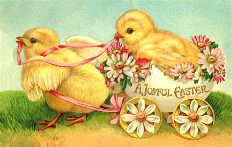 Easter Vintage Postcard Old Free Stock Photo Public Domain Pictures