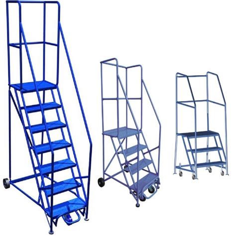Narrow Aisle Rolling Ladders Hollistons Inc