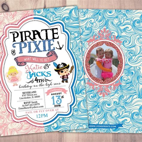 Pirate Fairy Party Etsy