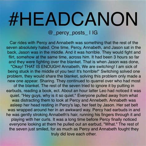 Image Result For Cute Percabeth Headcanons Percy Jackson Head Canon