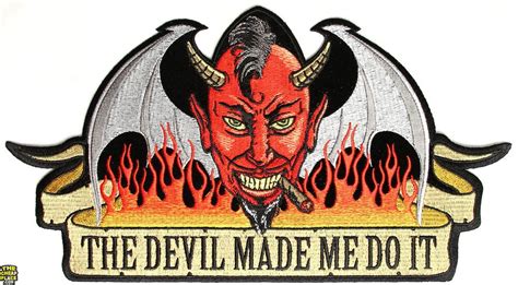 Devil Made Me Do It Large Patch