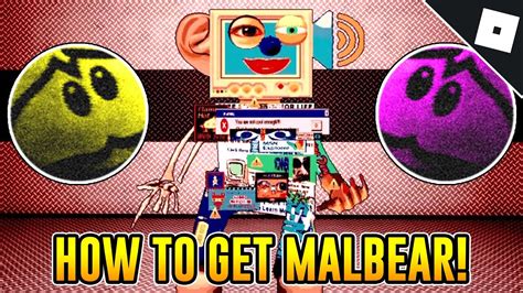 How To Get The Malbear Skin In Bear Roblox Youtube