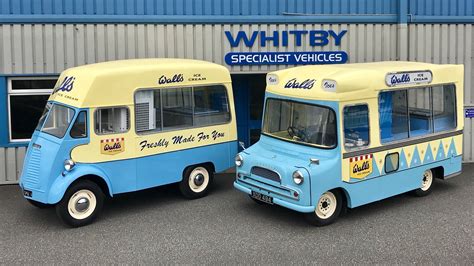 whitbymorrison ice cream van old lorries commercial vehicle
