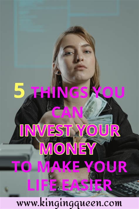 Things You Can Invest Your Money In To Make Your Life Easier