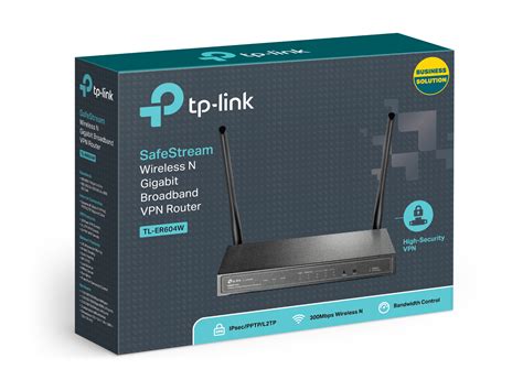 Tl Er604w Safestream Wireless N Gigabit Broadband Vpn Router Tp Link