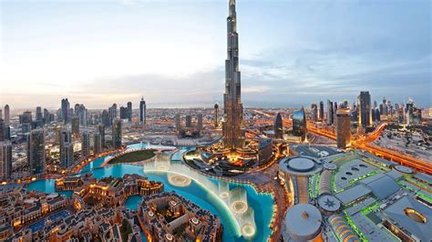 Tourist Place Burj Khalifa In Dubai Hd Wallpapers