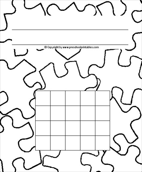 Puzzle Sticker Chart