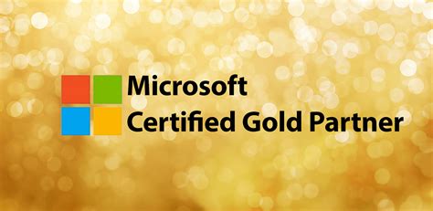 Microsoft Gold Partnership Celebration Matrix It