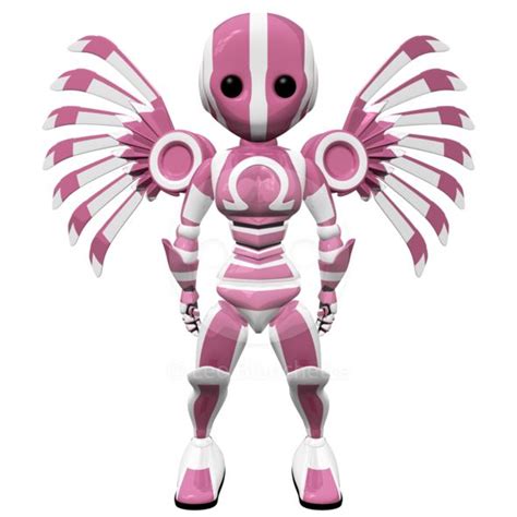Pink 3d Robot Render Fitness Concept Stock Illustration By Leo