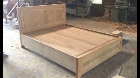 Cómo crear una hermosa cama Increíble tecnología para trabajar la madera YouTube