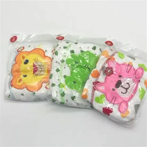 Cute Animal Embroidered Elastic Baby Diaper Pants New Born Baby Soft