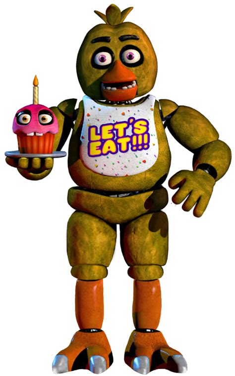 Fnaf 1 Chica Full Body By Enderziom2004 On Deviantart