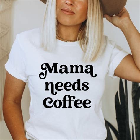 Mama Needs Coffee SVG Mom Life SVG Blessed Mama SVG Mom Etsy