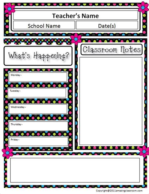 12 Awesome Classroom Newsletter Templates And Designs Free And Premium