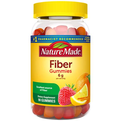 Fiber Gummies Supports Healthy Digestive System Nature Made®