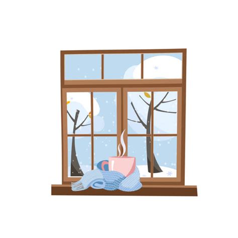 Snow On Window Ledge Illustrations Royalty Free Vector Graphics And Clip