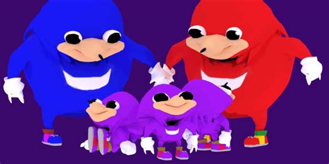 Know The Way Ugandan Knuckles Sonic Tails And Shadow