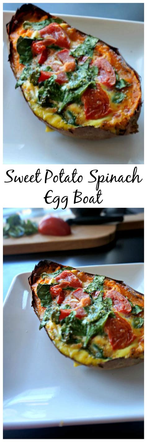 Place the sweet potatoes on the baking sheet and poke each with a fork to release steam. Sweet Potato Spinach Egg Bowl: A tenderly baked sweet ...
