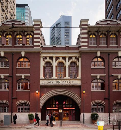 Hong Kong Western Market Colonial Architecture Building Architecture