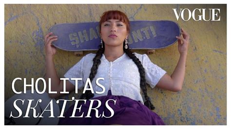 Las cholitas skateboarders de Bolivia En la piel de Vogue México y