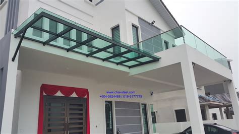 Tempered Laminated Glass Roofing Fabricators Malaysia Jawi Chai Steel