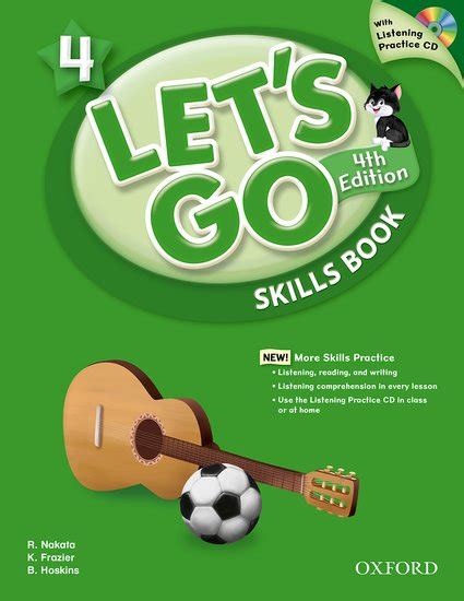 Výuka Angličtiny Elt Let´s Go Fourth Edition 4 Skills Book With